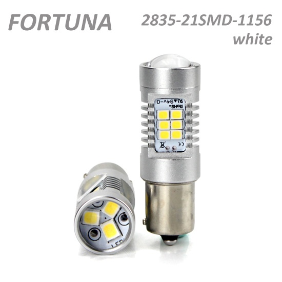 1156 BA15S 2835SMD 21 LEDs White Red Amber