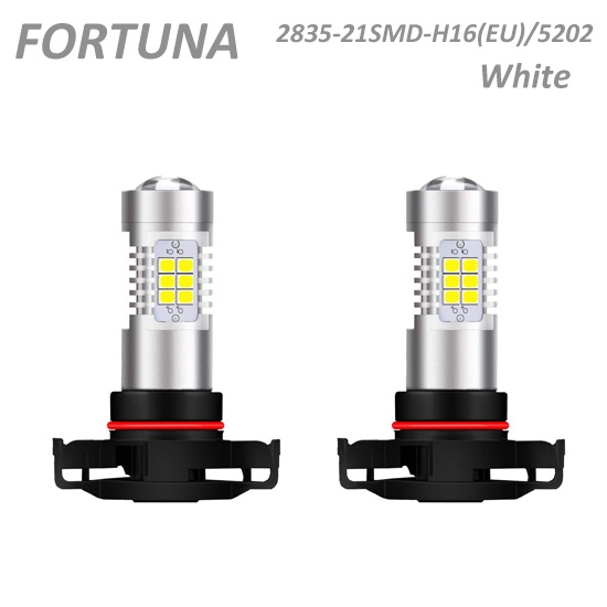 H16(EU) 5202 2835SMD 21 LEDs White Halogen Yellow