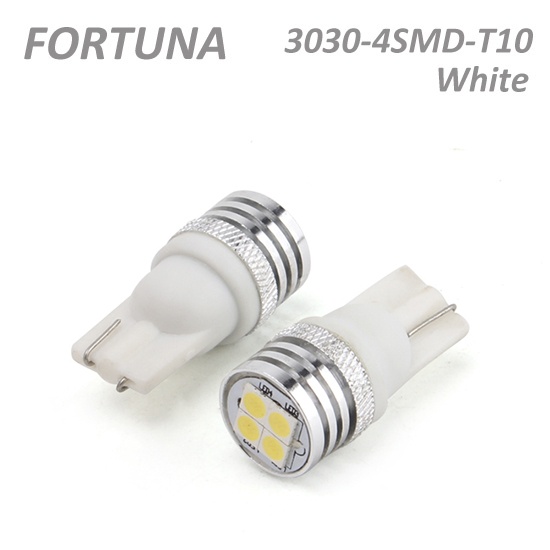 T10 3030SMD 4LEDs White/Halogen Yellow