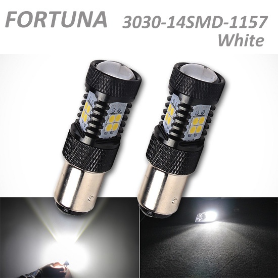 1157 3030SMD 14LEDs White/Halogen Yellow