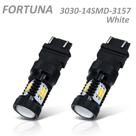 3157 3030SMD 14LEDs White/Halogen Yellow
