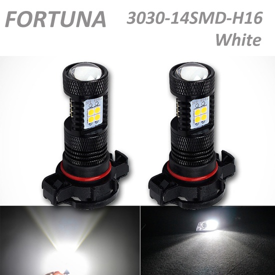 H16(EU) 5202 3030SMD 14LEDs White/Halogen Yellow