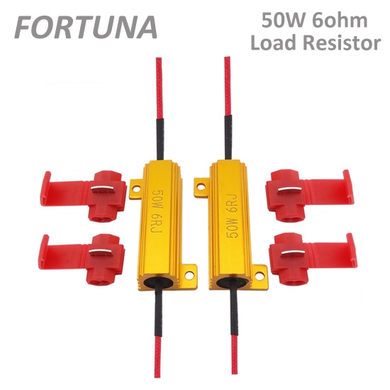 50W 6Ohm Load Resistor for small car led bulbs