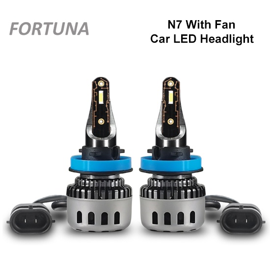 N7 with Fan  Car LED Headlight