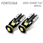 T10 2835SMD 3 LEDs White/Halogen Yellow