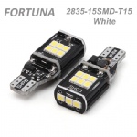 T15 2835SMD 15LEDs  White/Halogen Yellow