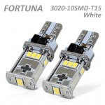T15 3020SMD 10LEDs White/Halogen Yellow/Amber