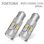 1156 BA15S 3020SMD 14LEDs White/Halogen Yellow/Amber