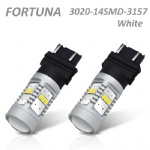 3157 3020SMD 14LEDs White/Halogen Yellow