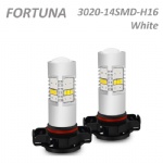 H16 3020SMD 14LEDs White/Halogen Yellow