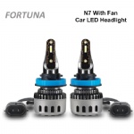 N7 with Fan  Car LED Headlight